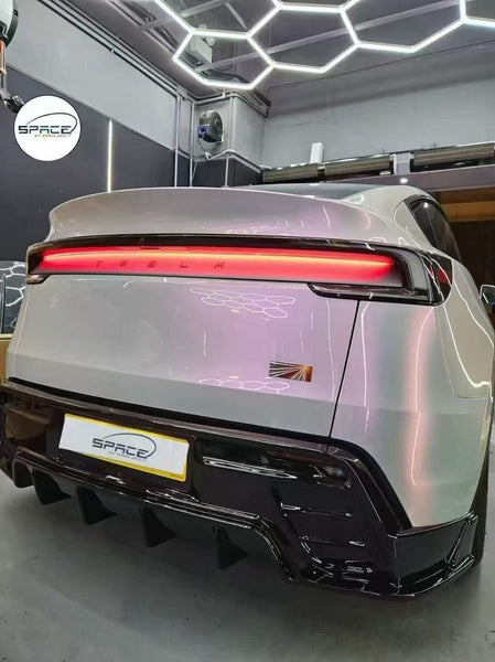 Tesla Model Y Juniper 2026-ON with Aftermarket Parts - Rear Diffuser ABS from CMST Tuning