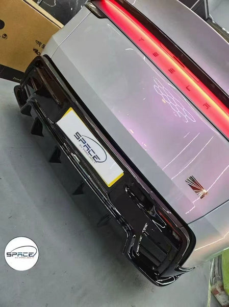 Tesla Model Y Juniper 2026-ON with Aftermarket Parts - Rear Diffuser ABS from CMST Tuning