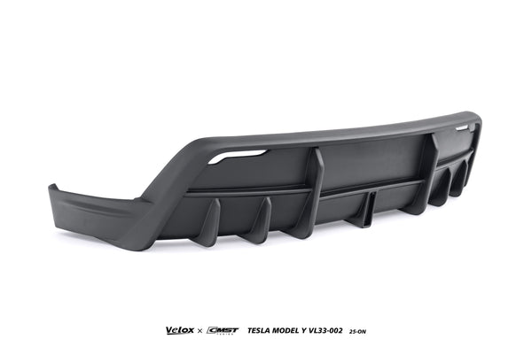 Tesla Model Y Juniper 2026-ON with Aftermarket Parts - V2 Rear Diffuser ABS from CMST Tuning