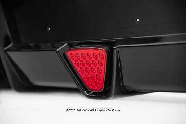 Tesla Model Y Juniper 2026-ON with Aftermarket Parts - V5 Rear Diffuser PP Polypropylene from CMST Tuning