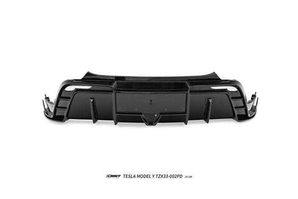 Tesla Model Y Juniper 2026-ON with Aftermarket Parts - V5 Rear Diffuser PP Polypropylene from CMST Tuning