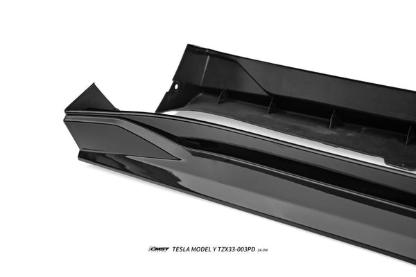 Tesla Model Y Juniper 2026-ON with Aftermarket Parts - V5 Side Skirts PP Polypropylene from CMST Tuning