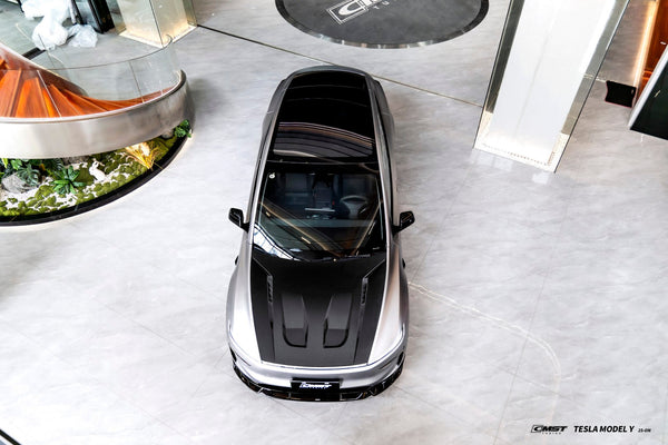 Tesla Model Y Juniper 2026-ON with Aftermarket Parts - Front Lip ABS from CMST Tuning