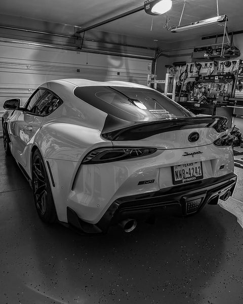 CMST Tuning Carbon Fiber Ducktail Rear Spoiler for Toyota GR Supra A90 A91 2020 2021 2022 - Performance SpeedShop