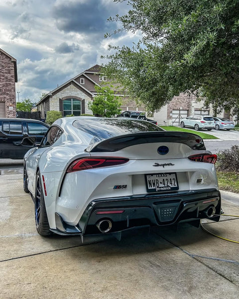 CMST Tuning Carbon Fiber Ducktail Rear Spoiler for Toyota GR Supra A90 A91 2020 2021 2022 - Performance SpeedShop