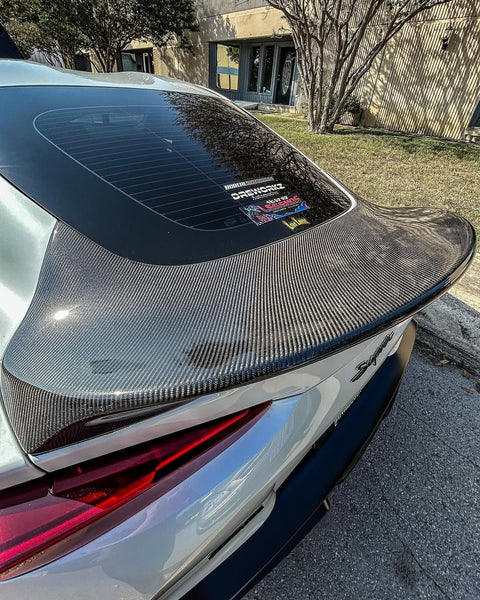 CMST Tuning Carbon Fiber Ducktail Rear Spoiler for Toyota GR Supra A90 A91 2020 2021 2022 - Performance SpeedShop