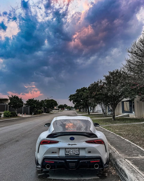 CMST Tuning Carbon Fiber Ducktail Rear Spoiler for Toyota GR Supra A90 A91 2020 2021 2022 - Performance SpeedShop