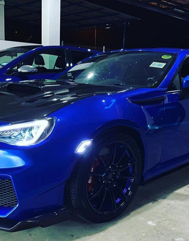 Toyota GT86 86 TRD GT SE Base ZN6 2017 2018 2019 2020 & Scion FR-S FRS ZN6 2013 2014 2015 2016 & Subaru BRZ TS Limited Premium ZN6 2013 2014 2015 2016 2017 2018 2019 2020 (compatible with CMST CITOXE widebody kit) with Aftermarket Parts - CITOXE Front Fenders Carbon Fiber / FRP from CMST Tuning