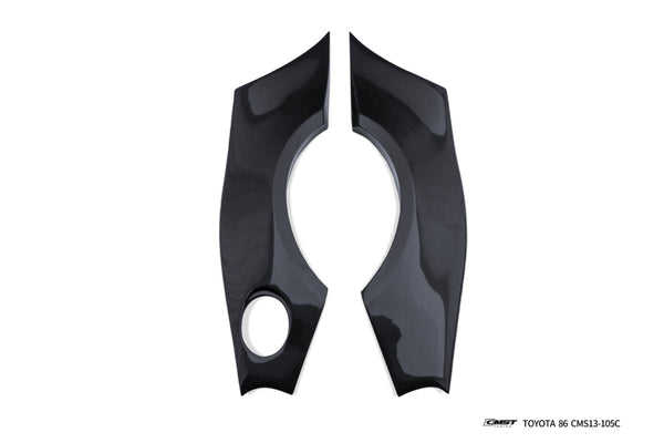 Toyota GT86 86 TRD GT SE Base ZN6 2017 2018 2019 2020 & Scion FR-S FRS ZN6 2013 2014 2015 2016 & Subaru BRZ TS Limited Premium ZN6 2013 2014 2015 2016 2017 2018 2019 2020 (compatible with CMST CITOXE widebody kit) with Aftermarket Parts - CITOXE Rear Quarter Panels Carbon Fiber / FRP from CMST Tuning