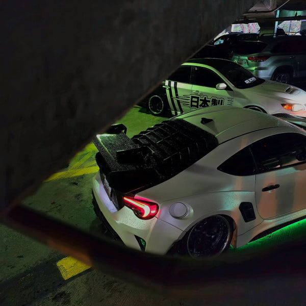 Toyota GT86 86 TRD GT SE Base 2017-2020 & Scion FR-S FRS 2013 2014 2015 2016 & Subaru BRZ TS Limited Premium 2013 2014 2015 2016 2017 2018 2019 2020 with Aftermarket Parts - V1 Trunk Lid Carbon Fiber / FRP from CMST Tuning