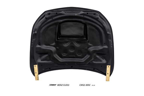 Mercedes Benz CLE-Class AMG CLE 53 / 450 / 300 C236 A236 2024-ON with Aftermarket Parts - V3 Hood Carbon Fiber / FRP from CMST Tuning