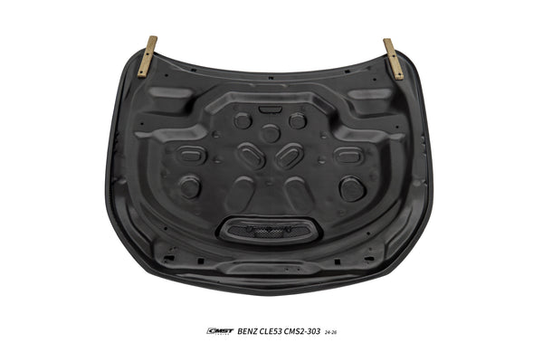 Mercedes Benz CLE-Class AMG CLE 53 / 450 / 300 C236 A236 2024-ON with Aftermarket Parts - V1 Hood Dry Pre-preg Carbon Fiber / FRP from CMST Tuning