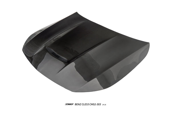 Mercedes Benz CLE-Class AMG CLE 53 / 450 / 300 C236 A236 2024-ON with Aftermarket Parts - V1 Hood Dry Pre-preg Carbon Fiber / FRP from CMST Tuning