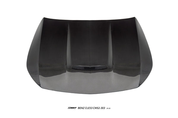 Mercedes Benz CLE-Class AMG CLE 53 / 450 / 300 C236 A236 2024-ON with Aftermarket Parts - V1 Hood Dry Pre-preg Carbon Fiber / FRP from CMST Tuning