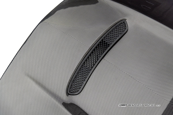 Mercedes Benz CLE-Class AMG CLE 53 / 450 / 300 C236 A236 2024-ON with Aftermarket Parts - V1 Hood Dry Pre-preg Carbon Fiber / FRP from CMST Tuning