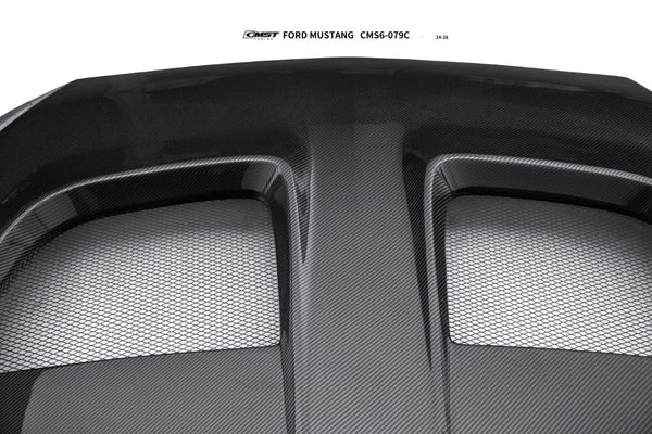Ford Mustang S650 2.3 Ecoboost 5.0 GT Dark Horse 2024-ON with Aftermarket Parts - GTD Style Full Complete Kit Carbon Fiber / FRP from CMST Tuning