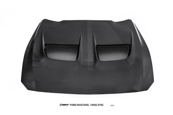 Ford Mustang S650 2.3 Ecoboost 5.0 GT Dark Horse 2024-ON with Aftermarket Parts - GTD Style Full Complete Kit Carbon Fiber / FRP from CMST Tuning