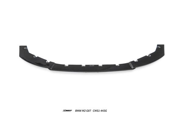 BMW M2CS M2 G87 2023-ON with Aftermarket Parts - V2 Style Front Lip Dry Pre-preg Carbon Fiber / FRP from CMST Tuning