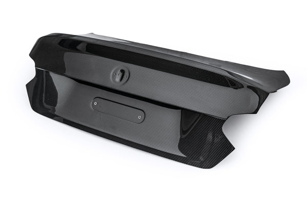 BMW M2CS M2 G87 2023-ON & 2 Series M240i 230i G42 2022-ON with Aftermarket Parts - OEM V1 Style Rear Trunk Dry Pre-preg Carbon Fiber / FRP from CMST Tuning