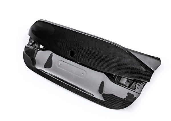 BMW 4 Series M440i 430i G22 2020-ON M4 G82 2020-ON with Aftermarket Parts - V2 Trunk Dry Pre-preg Carbon Fiber / FRP