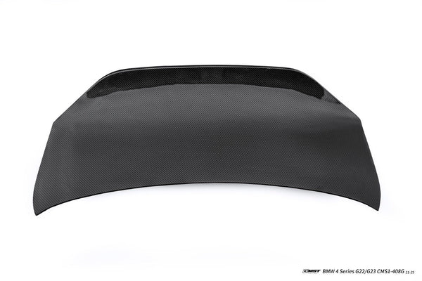 BMW 4 Series M440i 430i G22 2020-ON M4 G82 2020-ON with Aftermarket Parts - V2 Trunk Dry Pre-preg Carbon Fiber / FRP