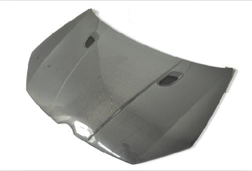 Volkswagen Golf Base GTI R MK6 MK6.5 2010 2011 2012 2013 2014 with Aftermarket Parts - V2 Hood Bonnet Carbon Fiber / FRP from CMST Tuning