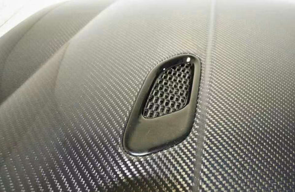 Volkswagen Golf Base GTI R MK6 MK6.5 2010 2011 2012 2013 2014 with Aftermarket Parts - V2 Hood Bonnet Carbon Fiber / FRP from CMST Tuning