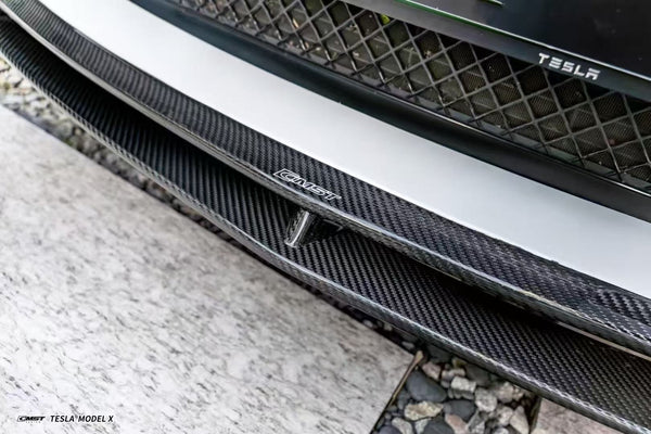 CMST Tuning Carbon Fiber Front Lip for Tesla Model X 2022-ON