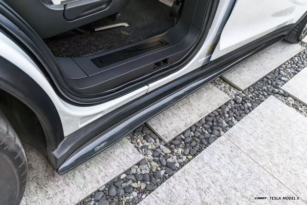 CMST Tuning Carbon Fiber Side Skirts for Tesla Model X 2022-ON