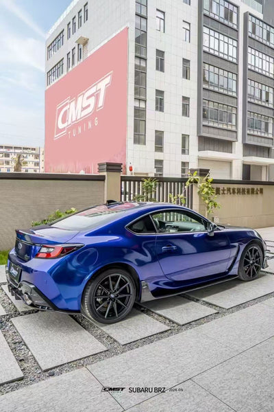 Subaru BRZ ZD8 & Toyota GR86 ZN8 2022 2023 2024 with Aftermarket Parts - V1 Style Rear Diffuser Carbon Fiber from CMST Tuning