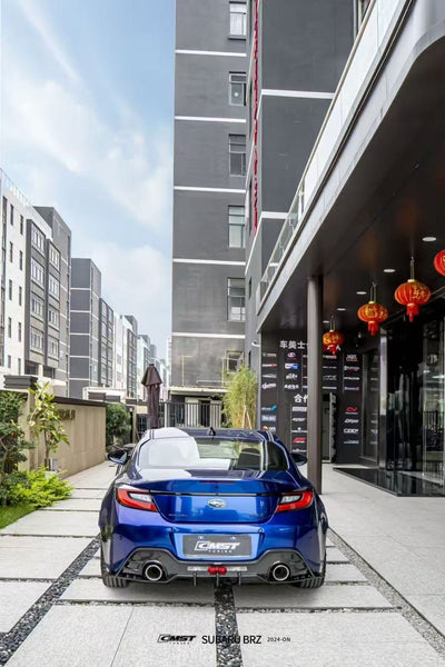 Subaru BRZ ZD8 & Toyota GR86 ZN8 2022 2023 2024 with Aftermarket Parts - V1 Style Rear Diffuser Carbon Fiber from CMST Tuning