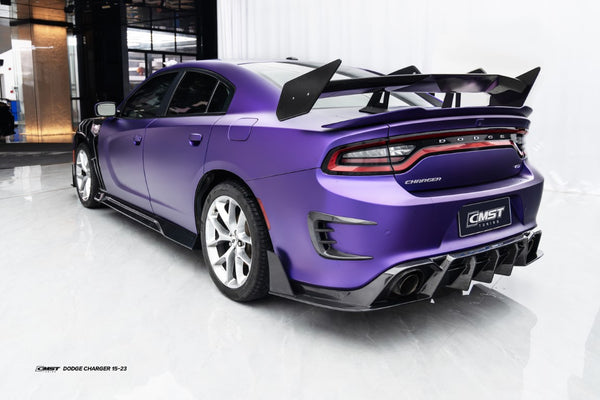 CMST Tuning Carbon Fiber Side Skirts for Dodge Charger GT R/T Daytona Scat Pack Hellcat