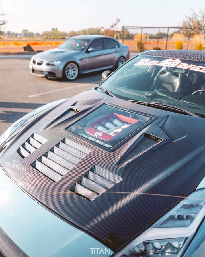 CMST Tuning Carbon Fiber Glass Transparent Hood Ver.2 For