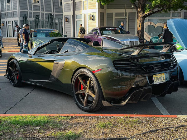 McLaren 650S 2015 2016 with Aftermarket Parts - Rear Diffuser Carbon Fiber / FRP from CMST Tuning