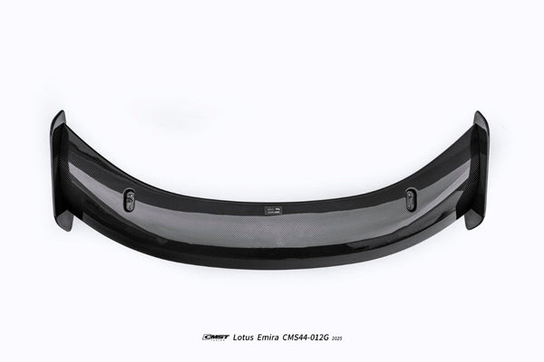 Lotus Emira 3.6 V6 2.0 Four-cylinder 2022-ON with Aftermarket Parts - V3 Rear Spoiler Dry Pre-preg Carbon Fiber / FRP