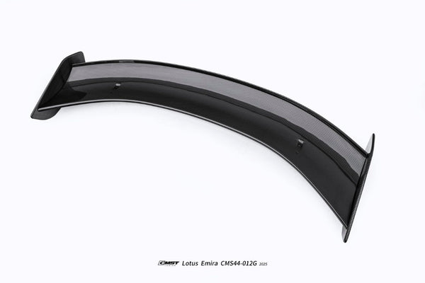 Lotus Emira 3.6 V6 2.0 Four-cylinder 2022-ON with Aftermarket Parts - V3 Rear Spoiler Dry Pre-preg Carbon Fiber / FRP