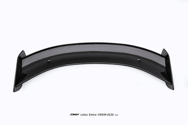 Lotus Emira 3.6 V6 2.0 Four-cylinder 2022-ON with Aftermarket Parts - V3 Rear Spoiler Dry Pre-preg Carbon Fiber / FRP