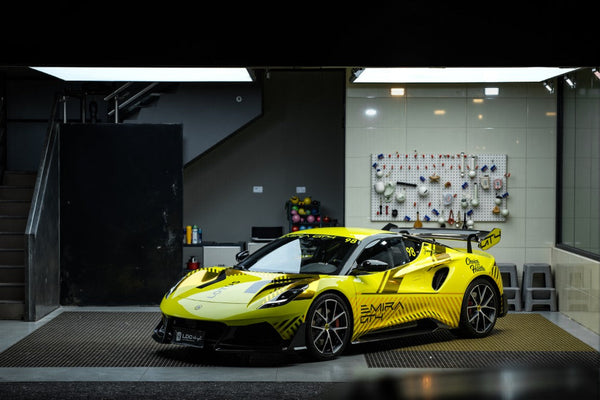 Lotus Emira 3.6 V6 2.0 Four-cylinder 2022-ON with Aftermarket Parts - V3 Rear Spoiler Dry Pre-preg Carbon Fiber / FRP