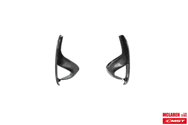 McLaren 720s 2018 2019 2020 2021 2022 2023  with Aftermarket Parts - 765lt Conversion Rear Bumper & Rear Diffuser & Rear Canards Carbon Fiber / FRP from CMST Tuning