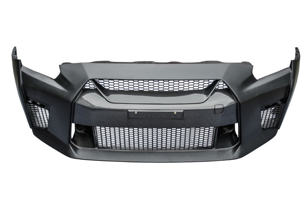 CMST Tuning Stage 1 Front Bumper ONLY for Nissan GTR Nismo Black/Track Edition individual components Carbon Fiber/FRP