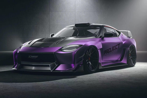 PROJECT WIDEBODY X CMST Tuning Front Fenders & Quarter Panel for Nissan RZ34 Fairlady Z 400Z 2022+