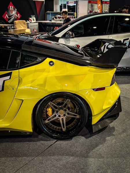 Nissan Z 400Z Nismo Proto Performance Sport RZ34 2023-ON with Aftermarket Parts - PROJECT WIDEBODY Rear Wing Only Carbon Fiber/FRP from PROJECT WIDEBODY