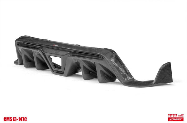 Toyota GR Supra A90 A91 2020-ON with Aftermarket Parts - FT1 Conversion Kit Rear Bumper Rear Diffuser Carbon Fiber / FRP from CMST Tuning