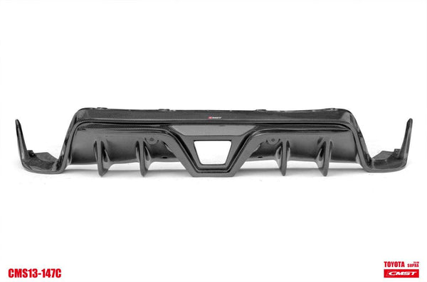 Toyota GR Supra A90 A91 2020-ON with Aftermarket Parts - FT1 Conversion Kit Rear Bumper Rear Diffuser Carbon Fiber / FRP from CMST Tuning