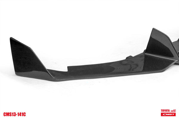 Toyota GR Supra A90 A91 2020-ON with CMST Tuning's Aftermarket Parts - Carbon Fiber Front Bumper Front Lip FT1 Conversion Kit