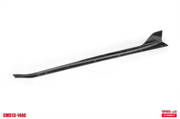 Toyota GR Supra A90 A91 2020-ON with Aftermarket Parts - FT1 Conversion Kit Side Skirts & Lower Lip Carbon Fiber / FRP from CMST Tuning