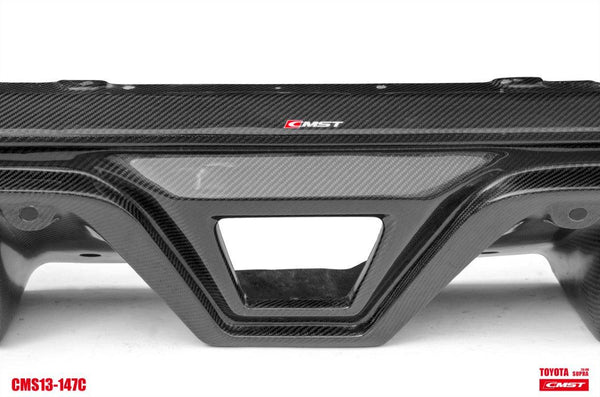 Toyota GR Supra A90 A91 2020-ON with Aftermarket Parts - FT1 Conversion Kit Rear Bumper Rear Diffuser Carbon Fiber / FRP from CMST Tuning