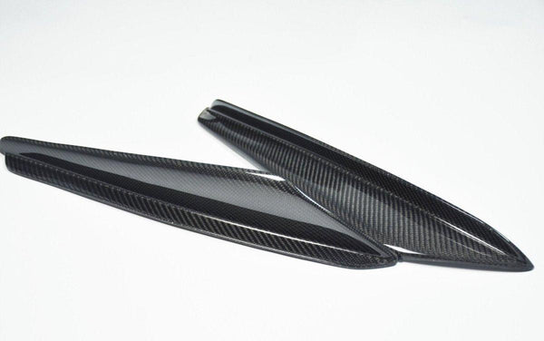 McLaren 650S 2015 2016 with Aftermarket Parts - Front Canards Carbon Fiber / FRP from CMST Tuning