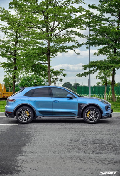 Porsche Macan 95B.1 Base/S/GTS/Sport Edition/Turbo 2015-2018 & Macan 95B.2 Base/S/GTS/Turbo 2019-2021 with Aftermarket Parts - Carbon Fiber & FRP Front Fenders from CMST Tuning
