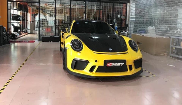 CMST Carbon Fiber GT2RS Style Hood For Porsche 911 991.1 991.2 Turbo GT3 GT3RS 718 Cayman Boxster - Performance SpeedShop